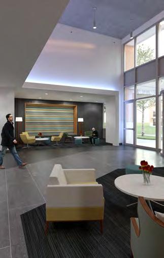 lobby and common areas with