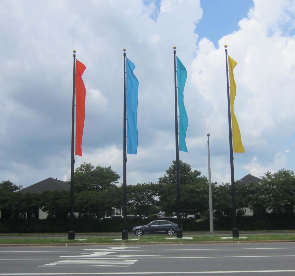 poles at various locations along the Shore Drive corridor o To create a