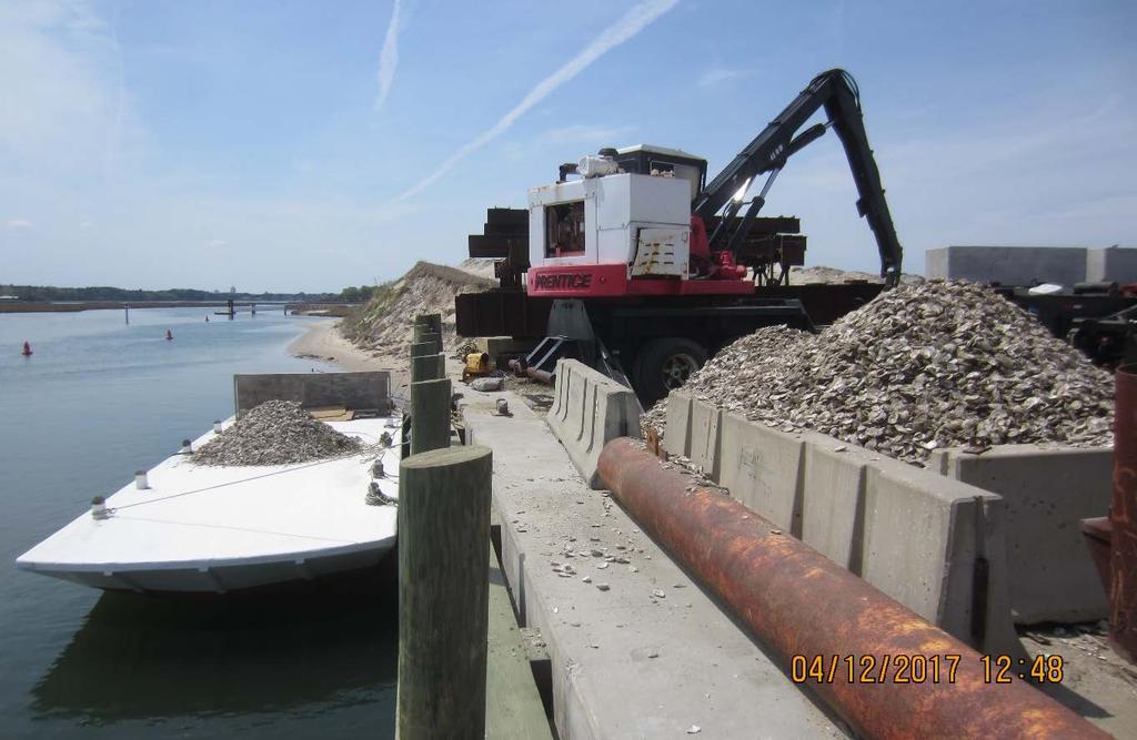 LESNER MUNICIPAL WHARF o Multiple Site uses: o Dredged material transfer station o Mooring research and