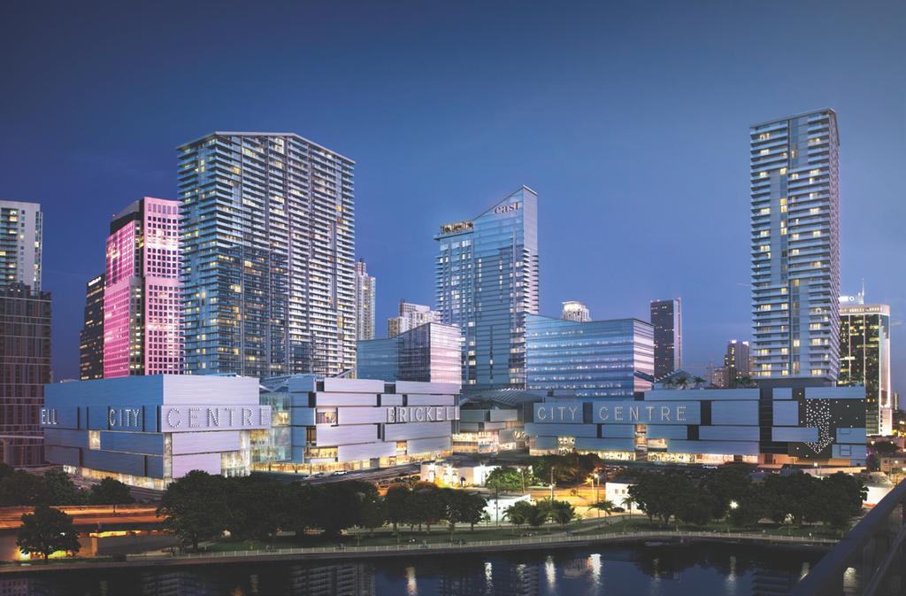 NOHERE BUT HERE Combining ahead-of-the-curve, eco-conscious design with retail development savior-faire, Brickell City Centre is the singularly innovative $1.
