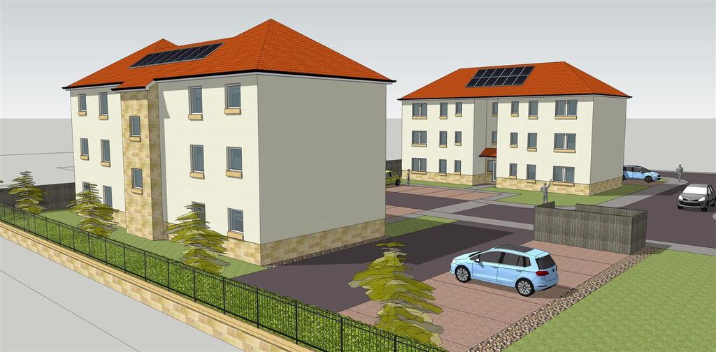 Ferrard Road, Kirkcaldy A Development of 15 Apartments for Mid Market Rent CGI to be