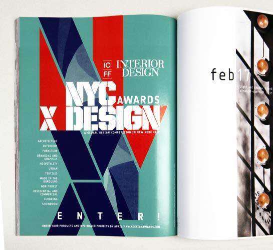 New York Magazine, Interior Design, and Metropolis.
