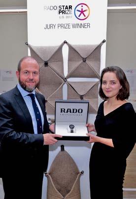 RADO: OFFICIAL WATCH SPONSOR Rado, a design-oriented watch brand from Switzerland, returned as the Official Watch Sponsor of NYCxDESIGN for 2017 and hosted