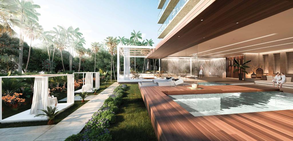 Artist Interpretation THE LUSH SPA Inspired by nature and balance, The Lush Spa is your private sanctuary of bliss and wellness.