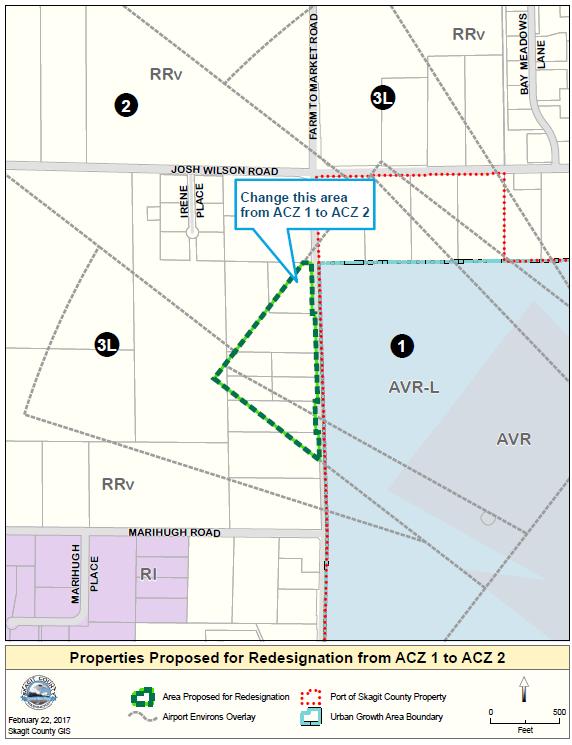 C-14. Update and Simplify the Airport Environs Overlay (AEO) map Privately owned properties proposed to be