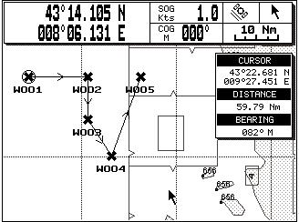 3.3.2 CREATING A ROUTE Repeat the "Adding Waypoint" procedure described in the previous Par. 3.3.1.