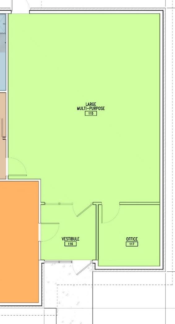 Side-by-Side comparison of room size between plans 25 26 O-1 A-1