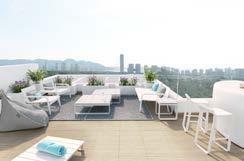 It offers a nice terrace and stunning solarium where you can