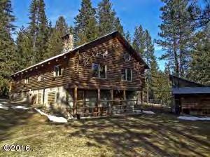 Page 1 of 7 $425,000 MLS #21600914 308 Elk Creek, Heron, 59844 Remarks: LOG HOME on 46+ acres of forest, cedar groves, pasture, ponds, seasonal streams and trails.