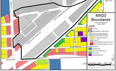 MXOD3, Mixed-Use Overlay Districts3. Office; Industrial; and Public Open Spaces. An MXD3 may be permitted in the Commercial and Industrial land use categories.