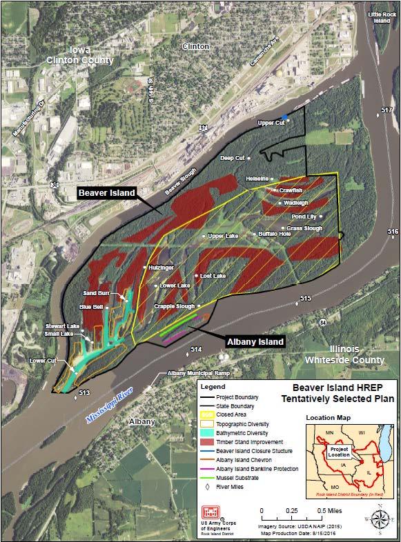 Beaver Island Upper Mississippi River Restoration Feasibility Study Report