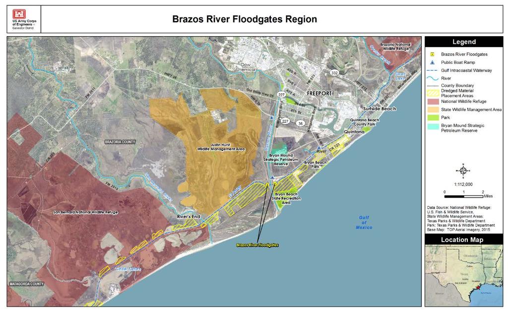 Figure REP-2: Brazos River Floodgates