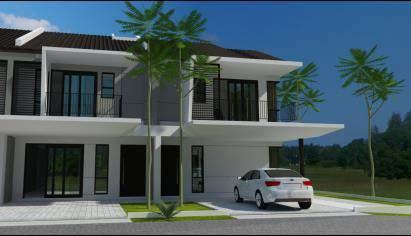 Rawang, comprises of Gated & Guarded link houses and semidetached houses to be