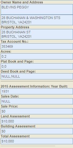 CL16-621 Tax Map Number 28-5-8-15 Account