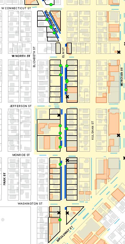 Research and Analysis Item #1. Elm Street Corridor Parking Statistics (Broadway to W.