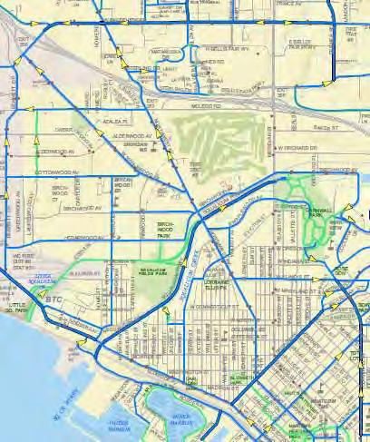 Citywide Bicycle System Northwest/Elm/Dupont is a Regional Bicycle Route 2006 Transportation Element adopted Northwest/Elm/Dupont as a High