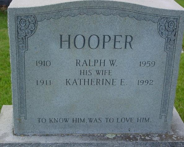 Hooper Katherine E., w.