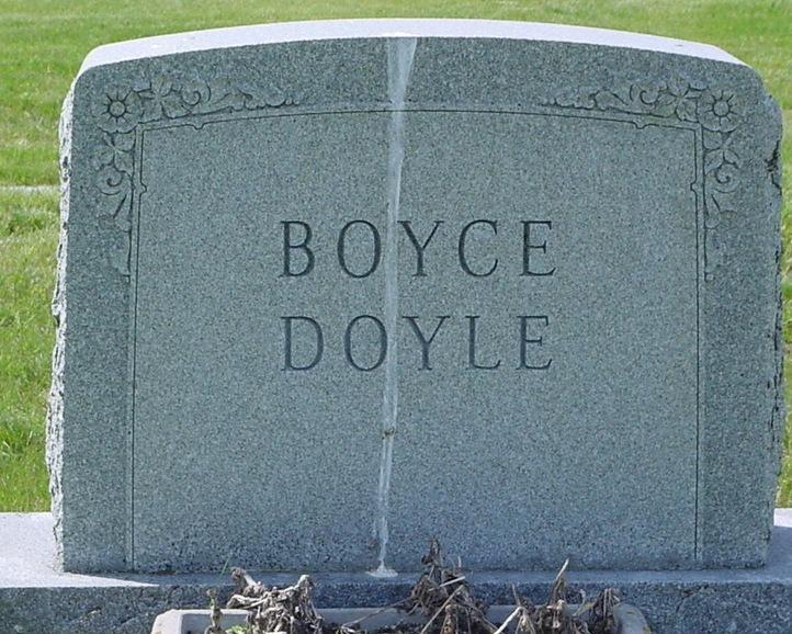 Boyce, Doyle Boyce, Oren E., 1881-1955.