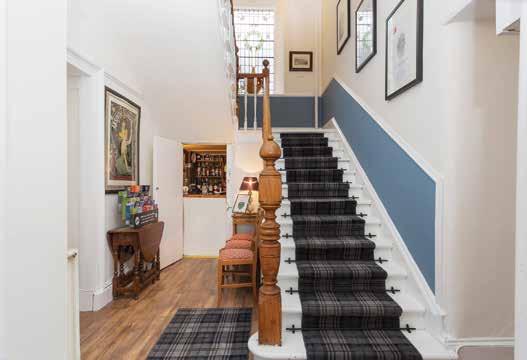 Abbots Brae Hotel Ground Floor: Outer canopy porch, entrance vestibule, reception hallway, residents lounge, residents dining room, under stairs bar/reception, residents cloakroom & WC, stainless
