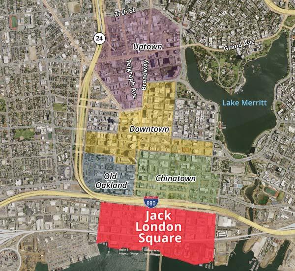 Description Modera Jack London Square at 378 Embarcadero West in Oakland is ideally situated in the midst of Jack London Square and located one block from the city s waterfront, home to many of the