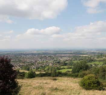 The area at the top, known as Cleeve Common, was largely agricultural for hundreds of years, however Cheltenham s boom as a fashionable spa resort in the 19th Century meant that the open spaces of