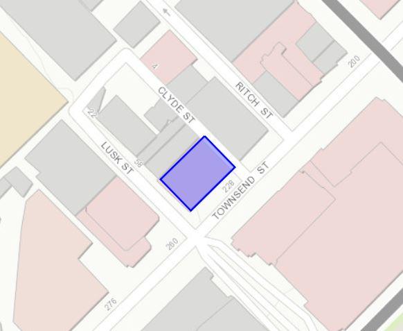 Parcel Map 228-248 TOWNSEND STREET Article 10 Landmark Designation