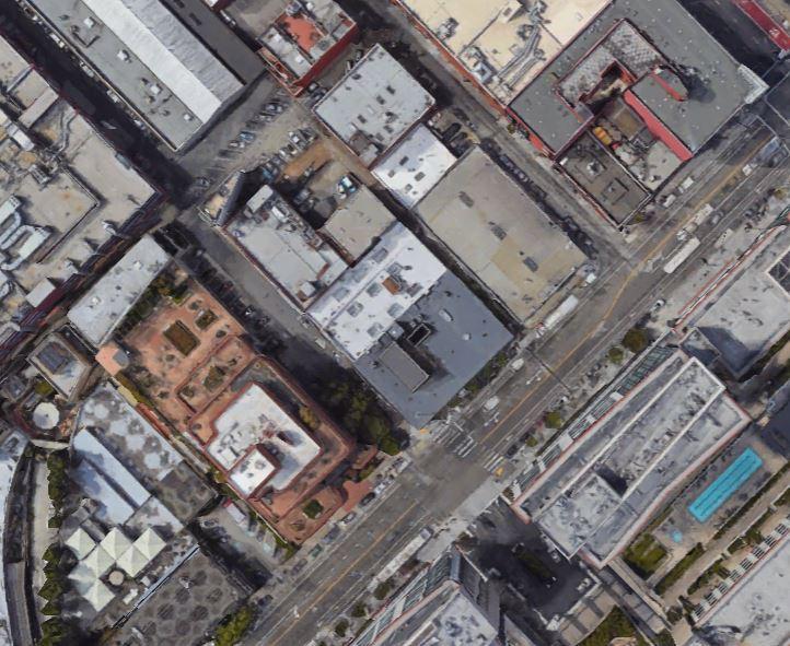 Aerial Photo 228-248 TOWNSEND STREET Article 10 Landmark Designation