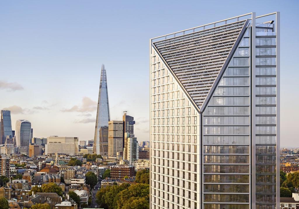 241 & 251 Southwark Bridge Road has been designed by prestigious architects Allies and Morrison and is