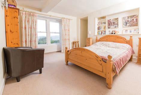Many of the rooms in the property benefit from large sash windows which allow a great deal of light into the property.
