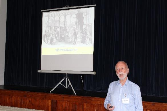 Session 2 was a fascinating, very-well illustrated look by David Fowler (Chair of the Bedford Association of Town Guides) at three Bedfordshire men who were each outstanding in their various ways: