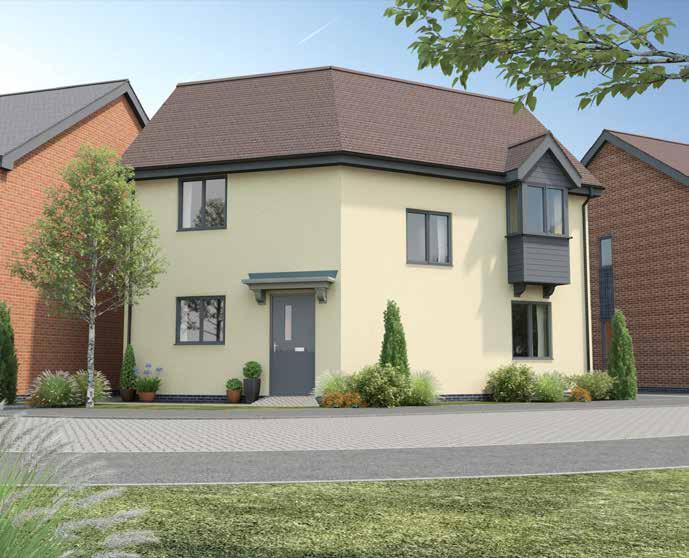 ROSE PROPERTY OERIEW Attractive corner property Three bedroom home Detached/Semi-Detached property GROUND FLOOR ACCOMMODATION Central hallway Guest Cloakroom/WC Dual aspect kitchen/dining room