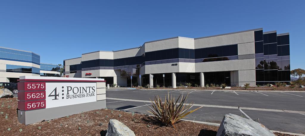 BUILDIG SIGAGE OPPORTUITY Building Facts & Stats Four Points Business Park is a threebuilding campus totaling 126,69 SF.