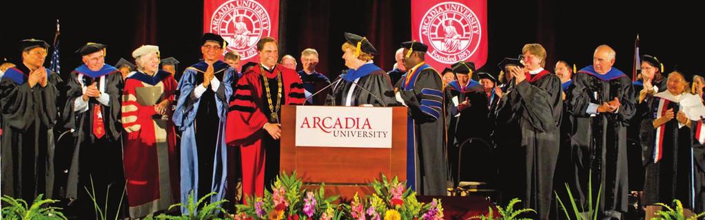 APRIL Carl Oxholm III 13 Twentieth President of Arcadia university But it s never been the buildings that defined Beaver or Arcadia. It s the experience students have here. It s all about the people.