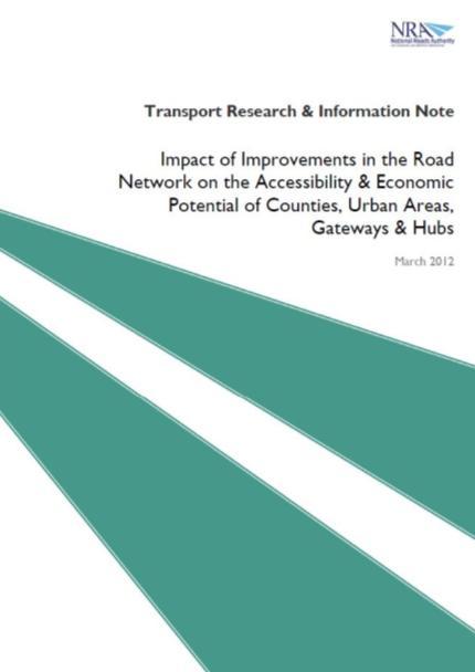 Initial Research TRIN Note Mechanism to measure agglomeration impacts of road investment