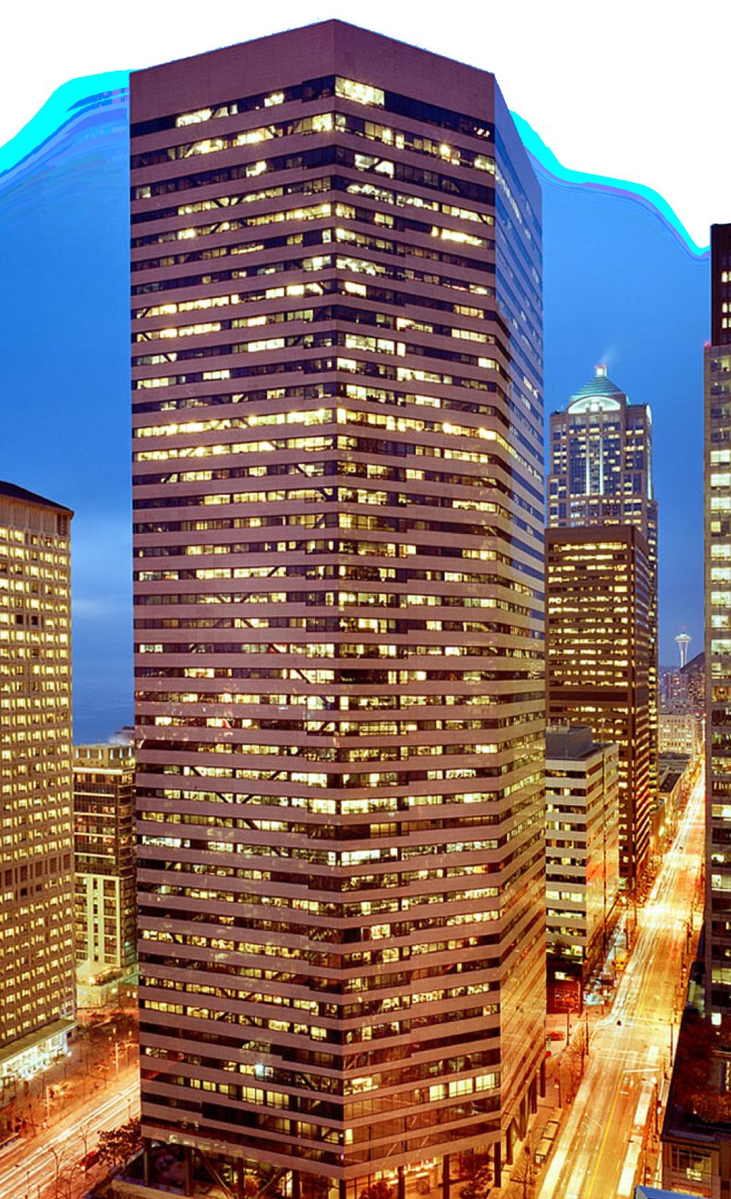 Wells Fargo Center 999 Third Avenue, Seattle, WA Elegant Skyscraper in the Heart of Seattle s Financial District F e at u r e s Prime location