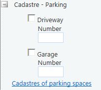 8. Number of cadastre parking spaces Commercial or Industrial Property or Block Sale category In the Additional Information section,