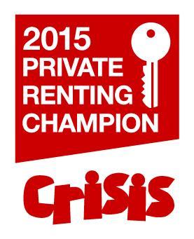 Private Renting Champions 2015 Derventio (Derbyshire) - Addressing property conditions in the private rented sector CABWHABAC (Worcestershire) & The Whitechapel Centre (Merseyside) - Landlord and