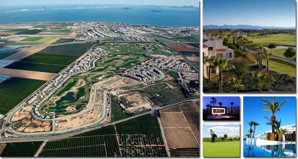 Real Estate Opportunity (X) OWNER: LA RODA GOLF & BEACH RESORT Location: 5* Resort, Murcia Price : (upon request) A plot of 100 Ha where there are 1,816 projected of which 1,406 already built.