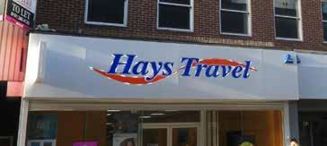 TENANT COVENANT INFORMATION HAYS TRAVEL LIMITED (01990682) www.haystravel.co.uk Hays Travel Limited is the UK s largest independent travel agent, trading from over 100 retail stores and online.
