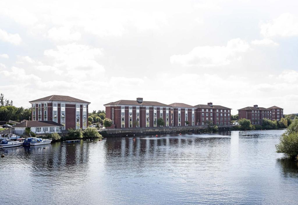 SITUATION Teesdale Business Park is situated to the south of Stockton town centre on the River Tees and extends to over 700,000 sq ft of office, education, leisure and residential space.