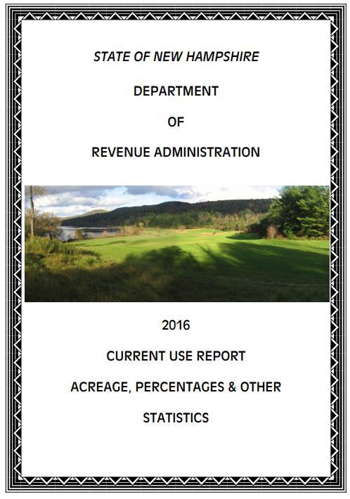 Current Use Resources on DRA Website https://www.revenue.nh.gov/ current-use/index.
