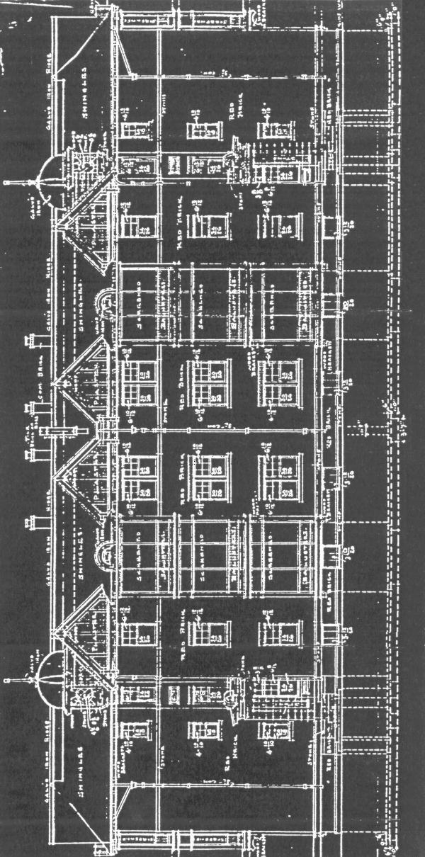 758 McMILLAN AVENUE ANVERS APARTMENTS Plate 3 Anvers Apartments, "Aynsley Street Elevation.