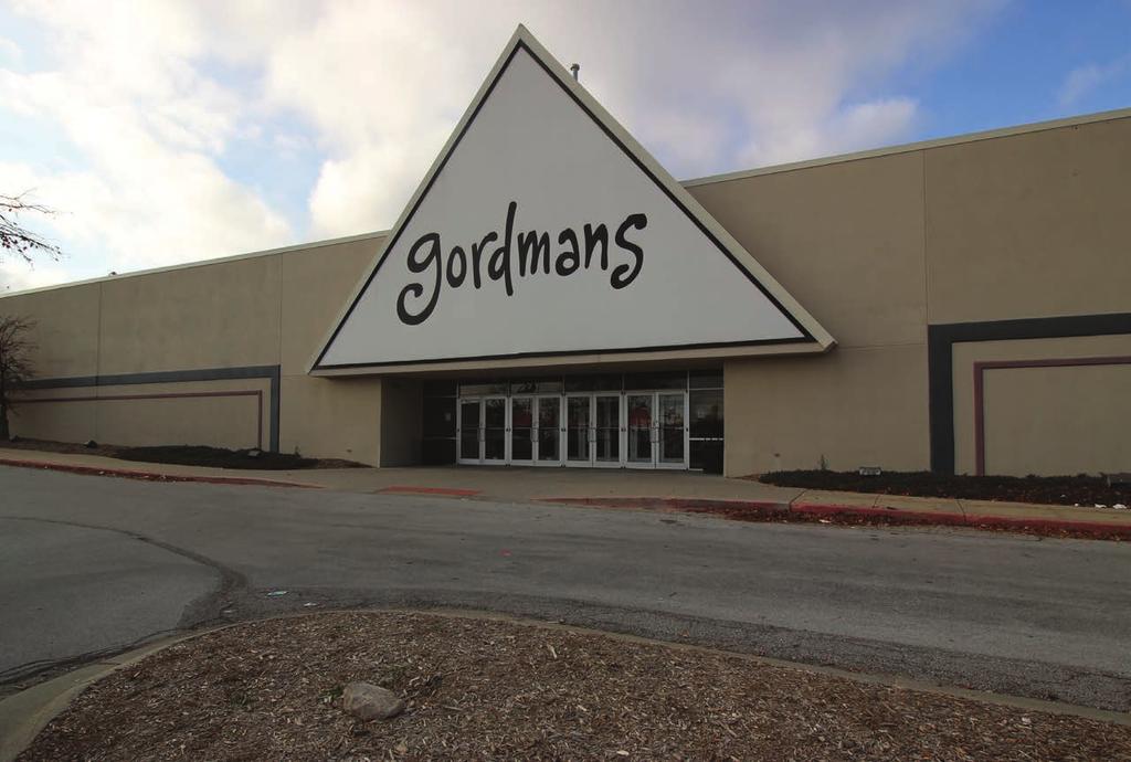 Former Gordmans NOW AVAILABLE - FOR SALE OR LEASE Agent: Sara
