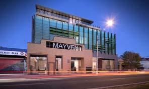 Mayven Apartments, 56 St Georges Road, Northcote - Known as Mayven Apartments, the proposal relates to a boutique development over six levels with a 1930s art deco style building façade, comprising