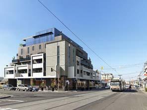 Aradena, 470 High Street, Northcote - Known as Aradena, the proposal relates to a seven storey building comprising 40 apartments with ground level retail café.