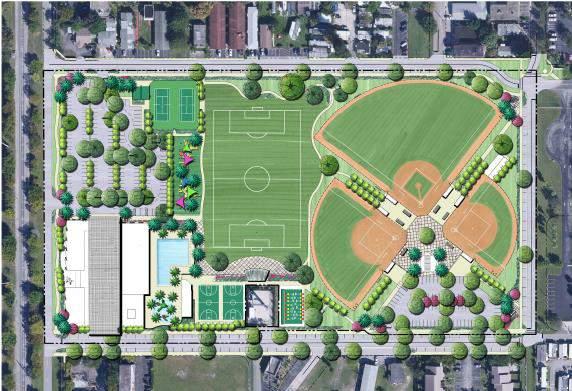 Community Center and swimming pool facility per the City Wide Park Master Plan. VALUATION- The cost of construction is approximately $21 million.