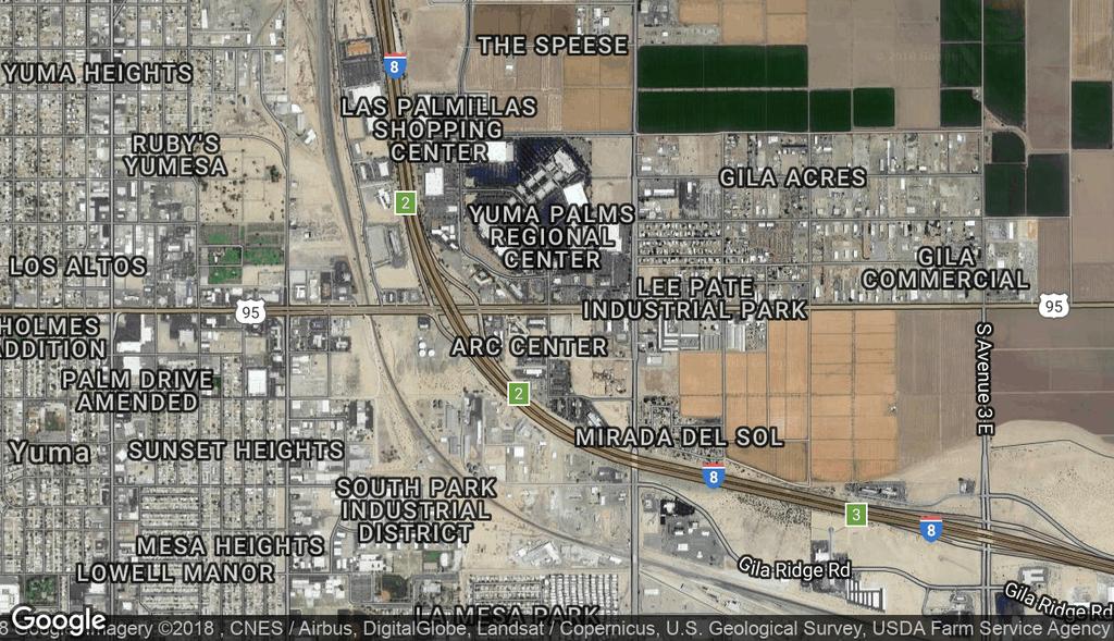 Location Maps NEWLY CONSTRUCTED RESTAURANT IN PRIME YUMA LOCATION 1731