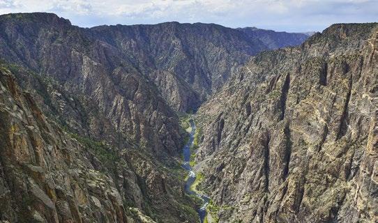AREA ATTRACTIONS The Black Canyon of the Gunnison near Montrose is, as the National Park Service notes, big enough to be overwhelming and still intimate enough to feel the pulse of time.