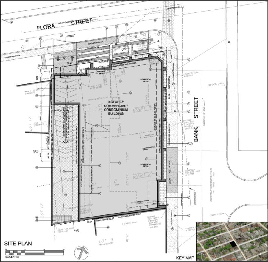 URBAN CAPITAL 488 BANK STREET JULY 2014 4 FIGURE 2: SITE PLAN The ground floor is capped by a cornice line which provides a strong visual break for pedestrians while maintaining the visual rhythm of