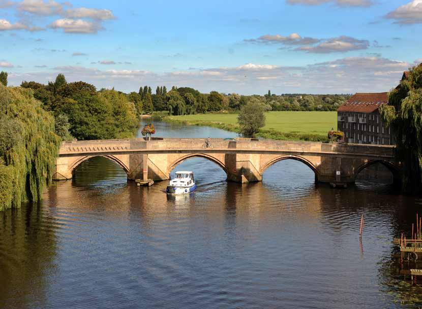 further afield Huntingdon Bridge, River Great Ouse. Peterborough. Everything you need within easy reach.5 5.